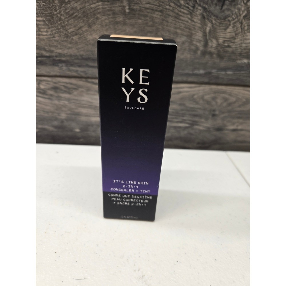 Keys Soulcare Its Like Skin 2-in-1 Concealer Tint 120 W Extra Light Warm 1oz